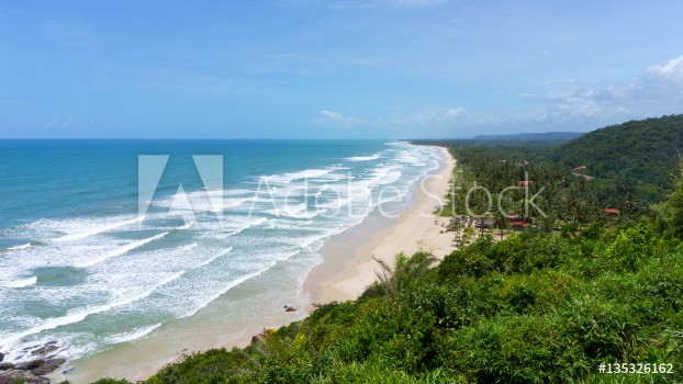 Picture of Beach close to Itacar Bahia Brazil